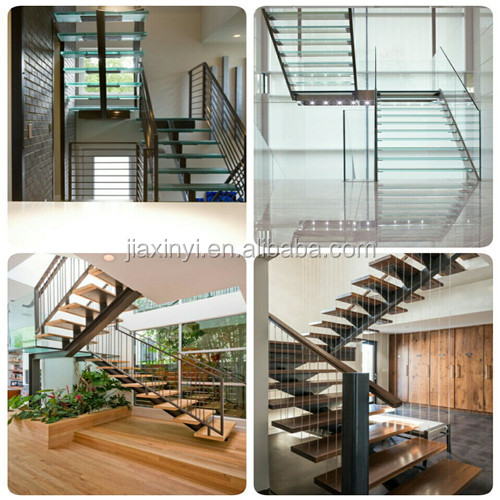 Round Staircase Prefabricated Wood Step Prefabricated Curving Stair
