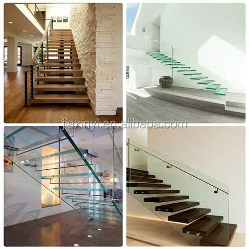 Round Staircase Prefabricated Wood Step Prefabricated Curving Stair